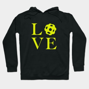 Love for the game of pickleball players love to dink Hoodie